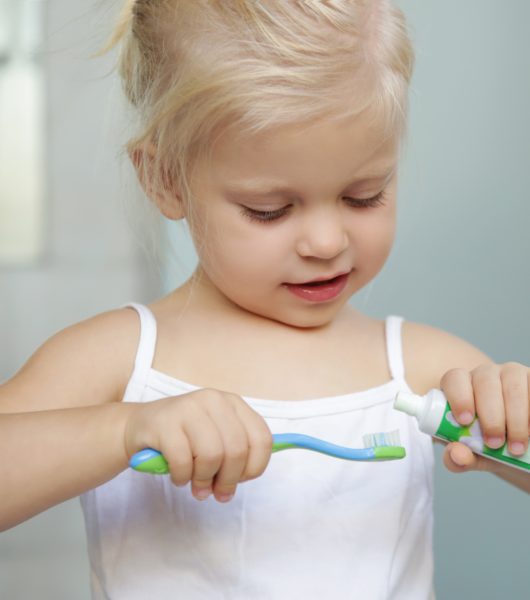 Hambapesu harjumuse tekitamine lastel